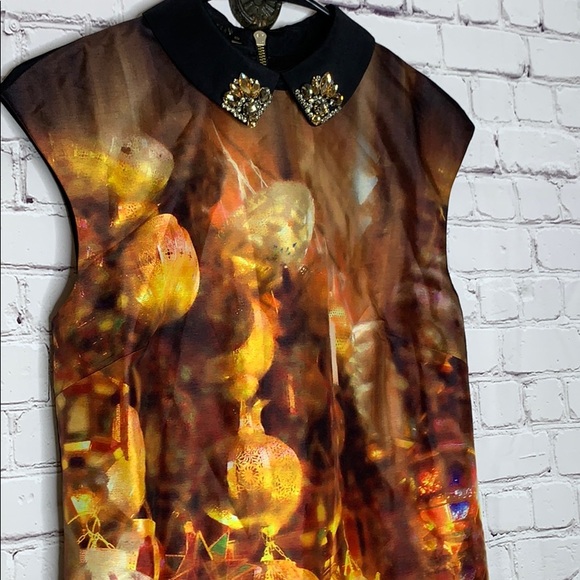 Ted Baker Dress Holiday Size 0 Jeweled - Picture 3 of 6